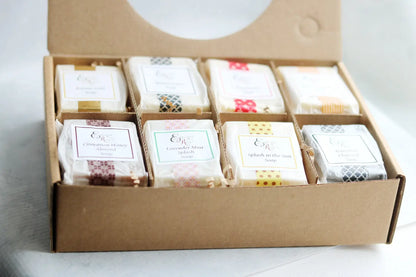 Soap Sampler Gift Set Maroon Oliver
