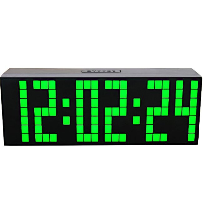 Home LED Digital Clock Fuchsia Molly