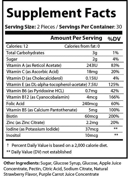 Pure Multi-Vitamins – Gummies Erin Chaos