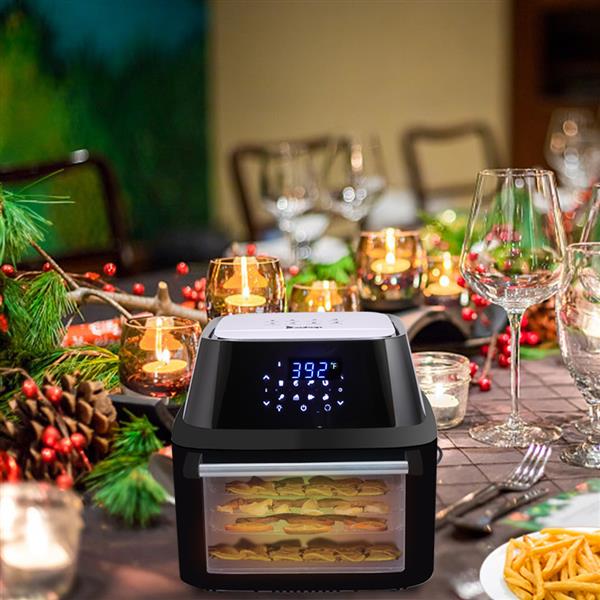 1800W BlackZOKOP KAFO-1800A-D2 US 120V 16.91Quarts / 16L Air Fryer Teal Simba