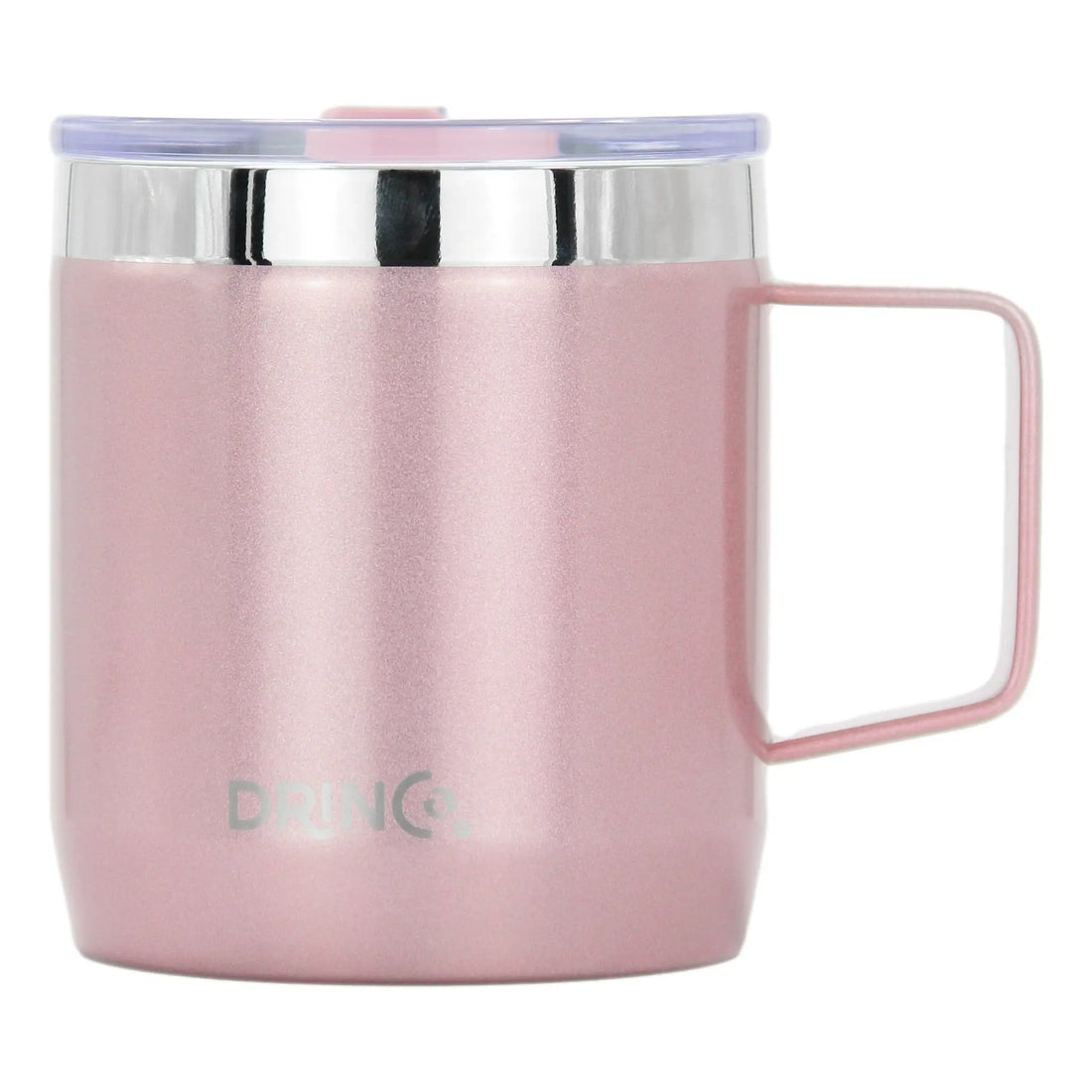 DRINCO® 14 oz Coffee Mug Vacuum Insulated Camping Mug Double Wall Orchid Lavender
