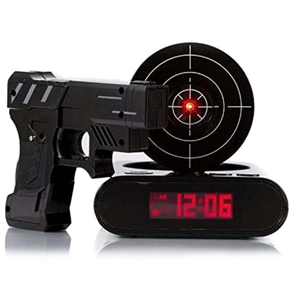 Gun Shot Alarm Clock Fuchsia Molly
