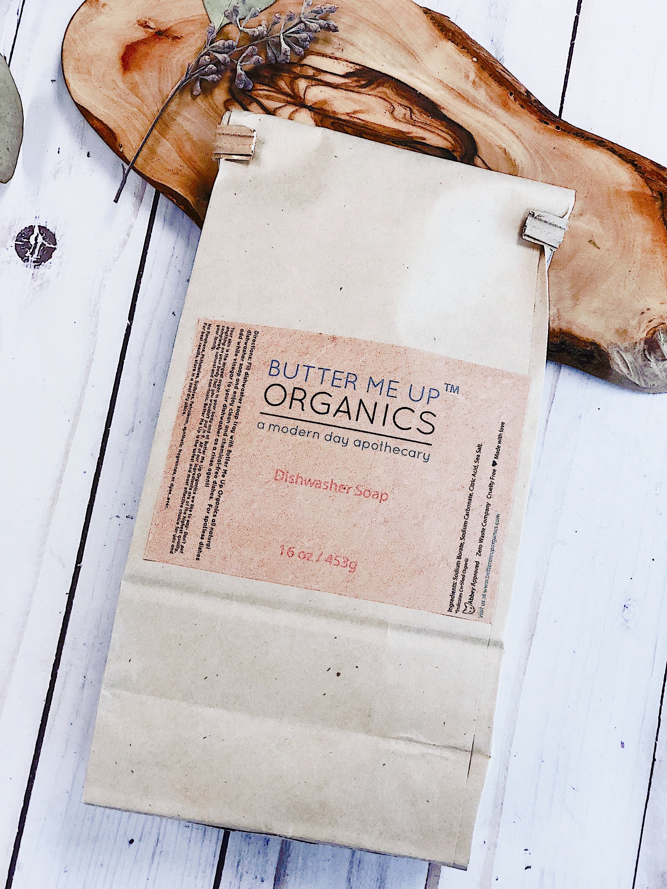 All Natural Dishwasher Soap White Smokey