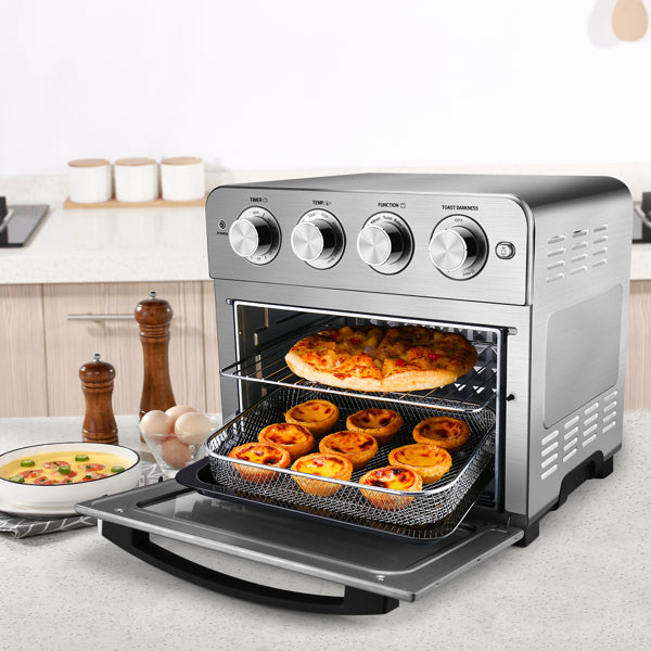 Stainless Steel Air Fryer Toaster Oven Countertop Oven Teal Simba