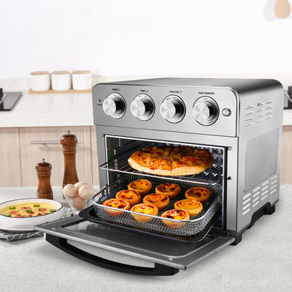 Stainless Steel Air Fryer Toaster Oven Countertop Oven Teal Simba