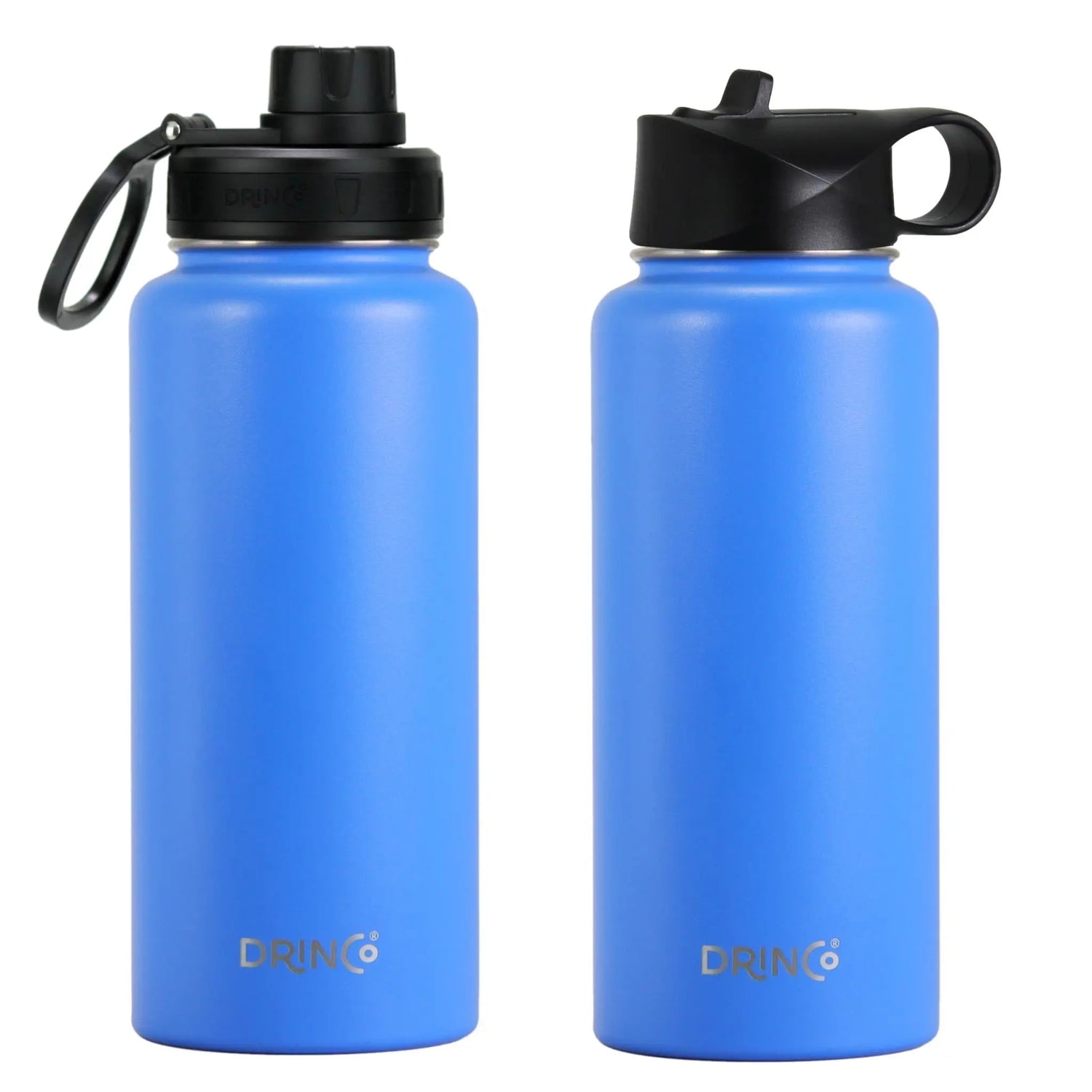 DRINCO® 32oz Stainless Steel Water Bottle - Royal Blue Orchid Lavender