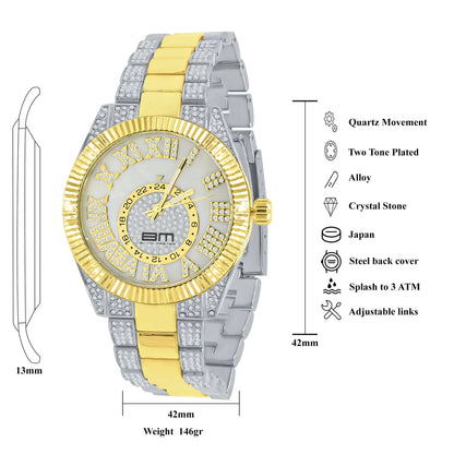 PROTUBERANT WATCH SET | 5305058 Lilac Quartz