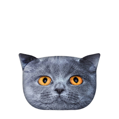 Leon Deko Cat-Shaped Pillow Bertoni L 30 x 45 cm. Amber Tiger