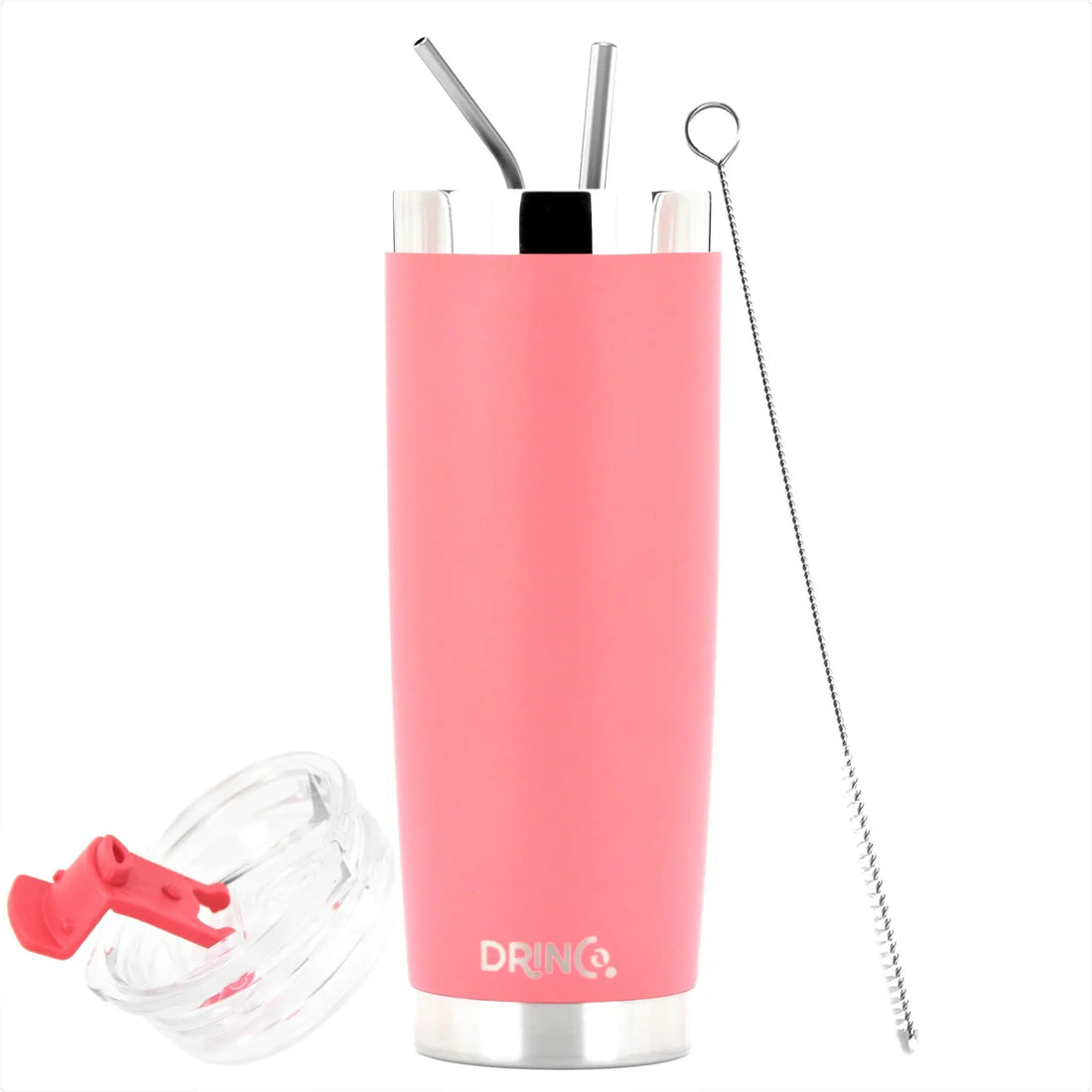 DRINCO®  20oz Insulated Tumbler w/Spill Proof Lid (Coral Paradise) Orchid Lavender