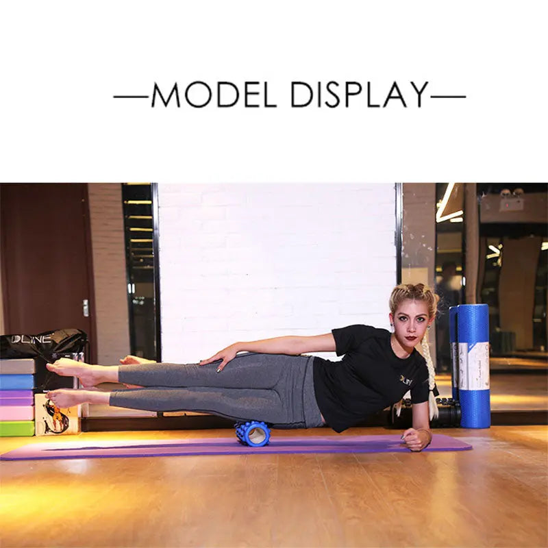 Yoga Column Fitness Pilates Yoga Foam Roller Block Teal Simba