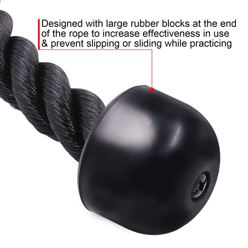 Single head  Fitness Pull Rope Biceps Cord Cable Teal Simba