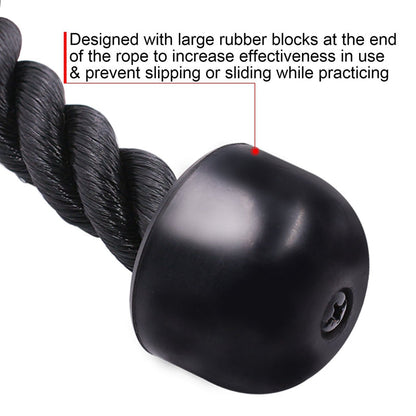 Single head  Fitness Pull Rope Biceps Cord Cable Teal Simba