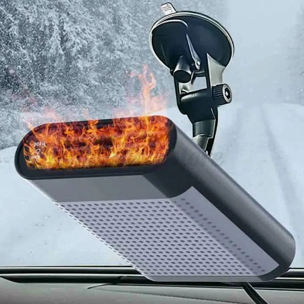 Powerful Car Heater and Fan Defroster 500W Yellow Pandora