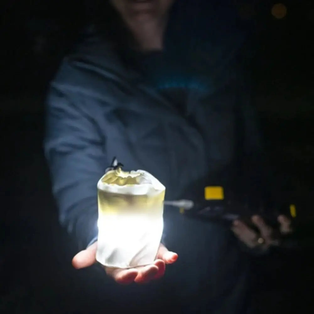 Portable Inflatable Camping Lamp Teal Simba
