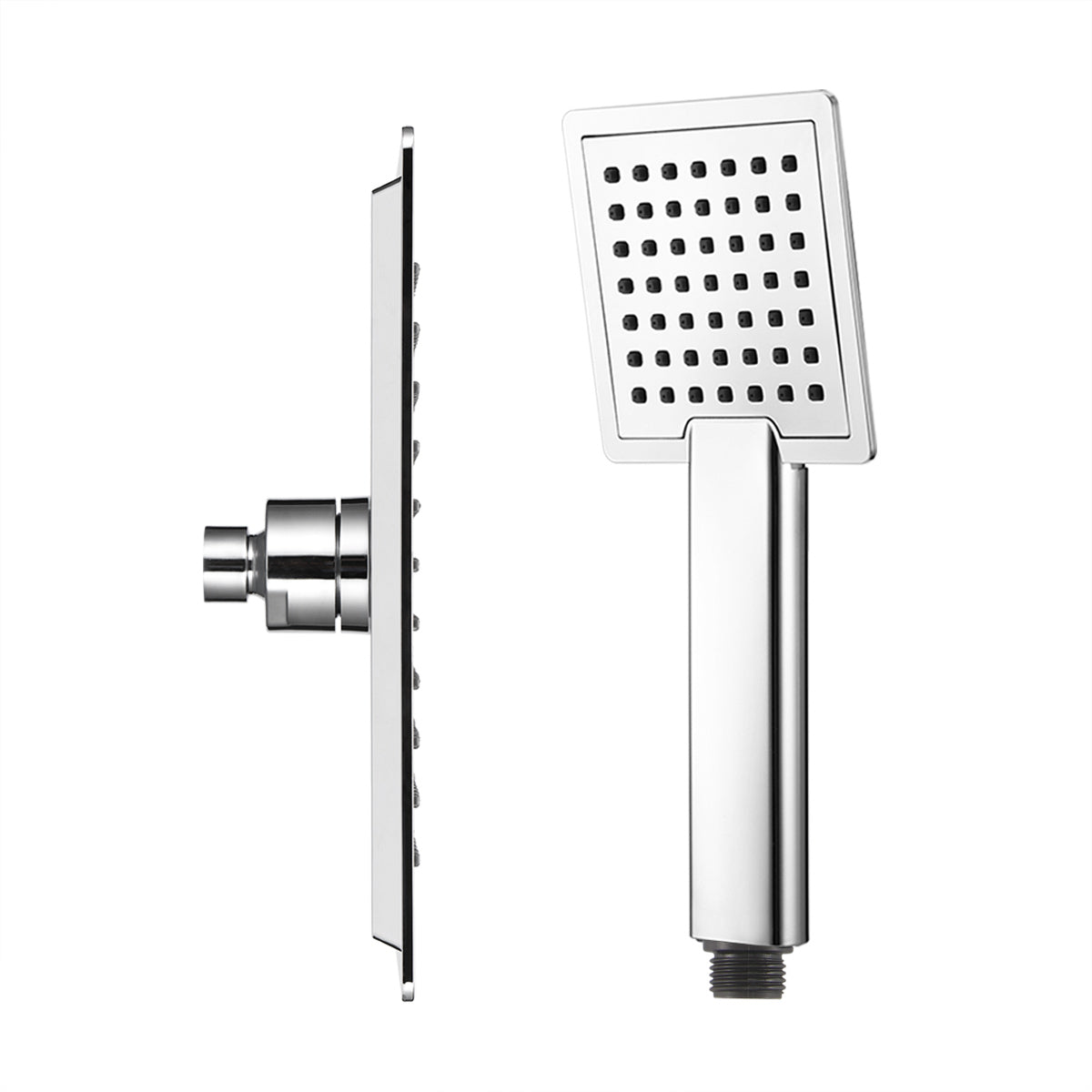 Ultra-thin Showerheads 12 inch Square Rainfall Teal Simba
