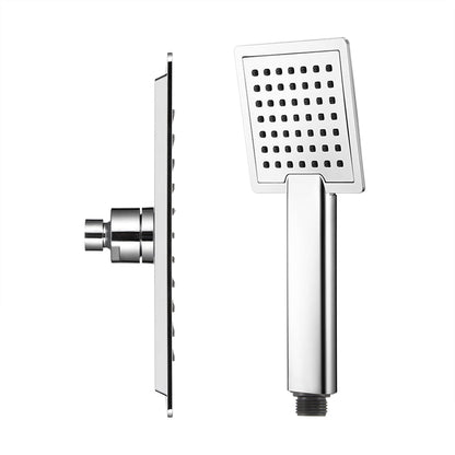 Ultra-thin Showerheads 12 inch Square Rainfall Teal Simba