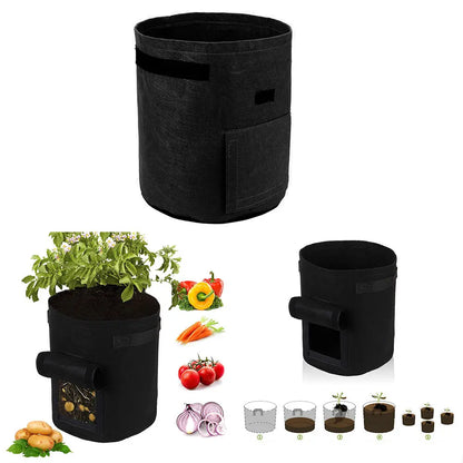 Portable Plant Bag Potato Planting Bag Durable Bag Teal Simba