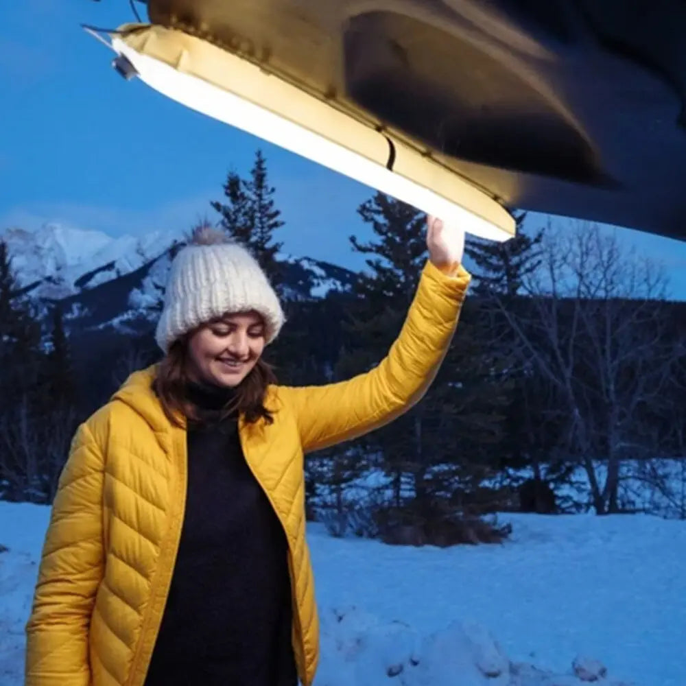 Portable Inflatable Camping Lamp Teal Simba