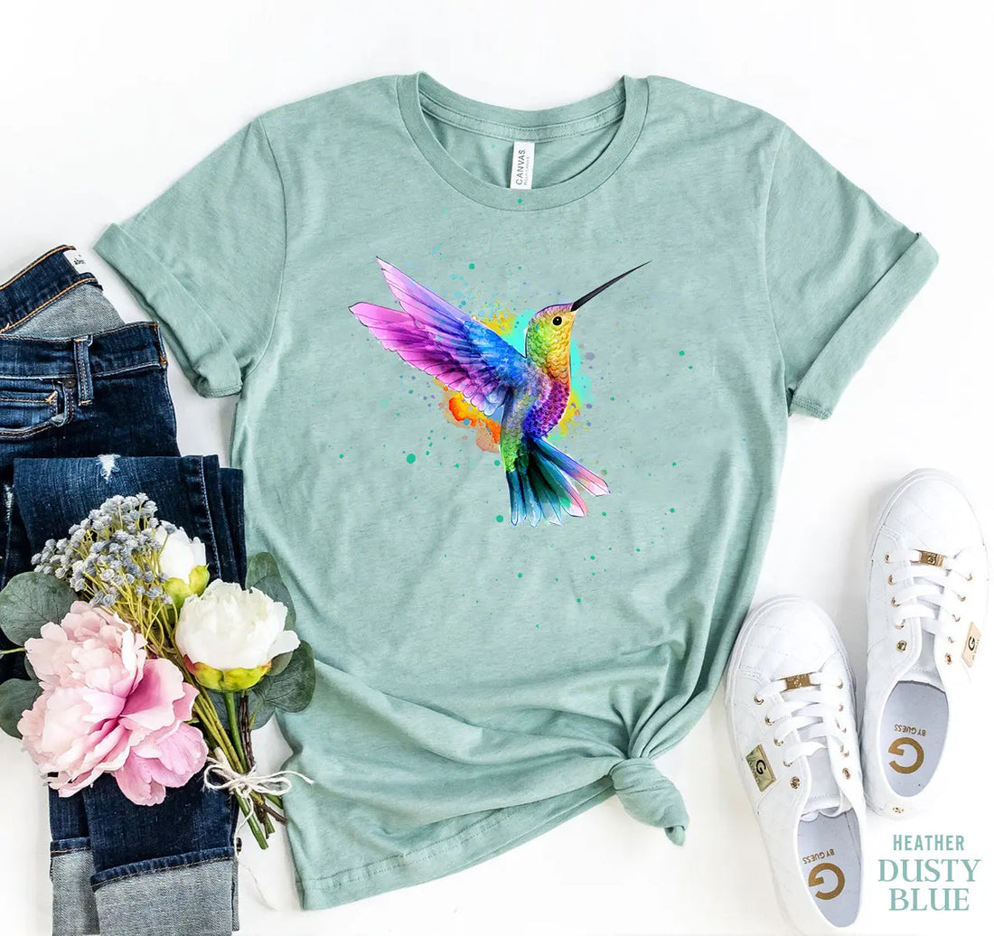 Humming Bird T-shirt Agate