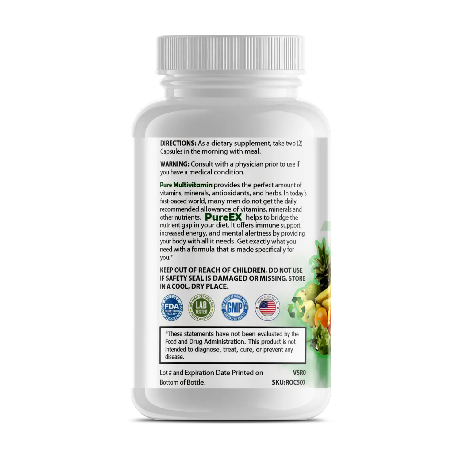 Pure Multi-Vitamins Mens Erin Chaos
