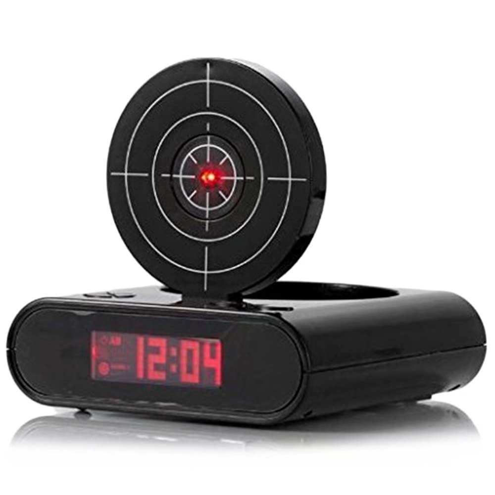 Gun Shot Alarm Clock Fuchsia Molly