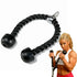 Double head  Fitness Pull Rope Biceps Cord Cable Teal Simba