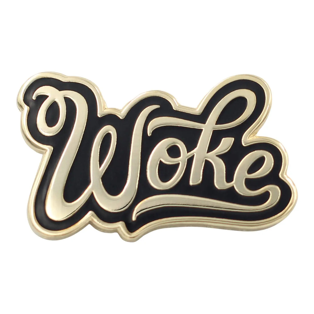 Stay Woke Black Lives Matter Pride Enamel Pin Fuchsia Thrace