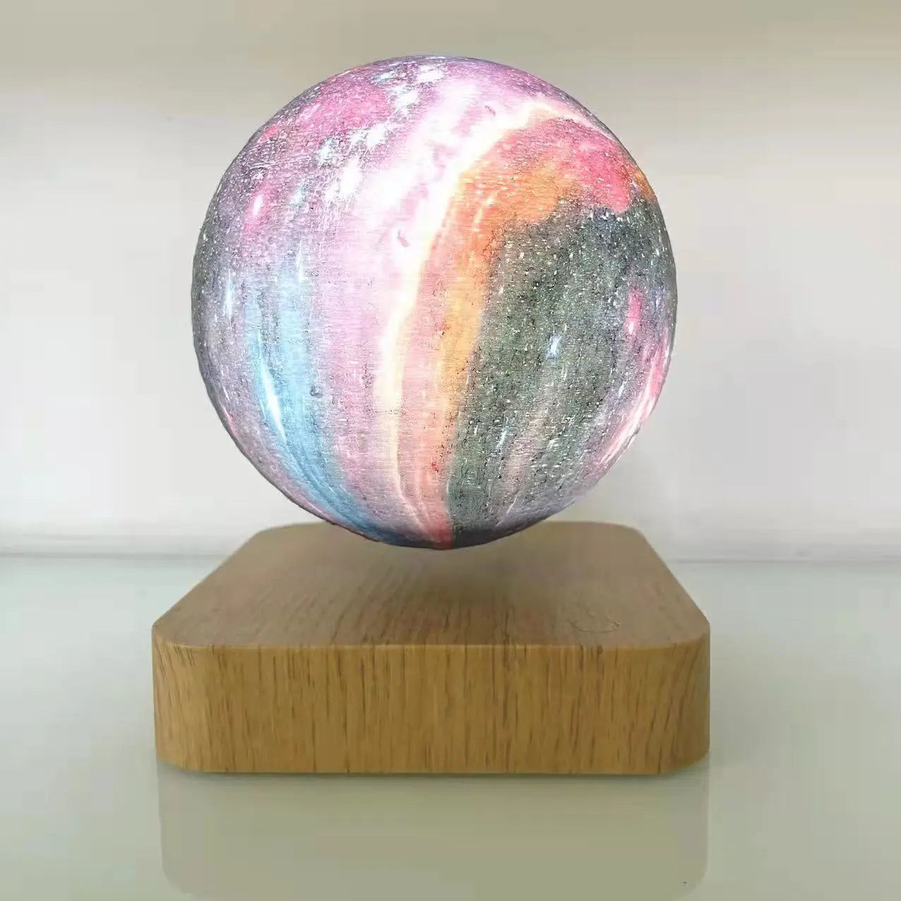 3D Print Moon Lamp Touch Magnetic Levitation Moon Lamp Night Lamp Teal Simba