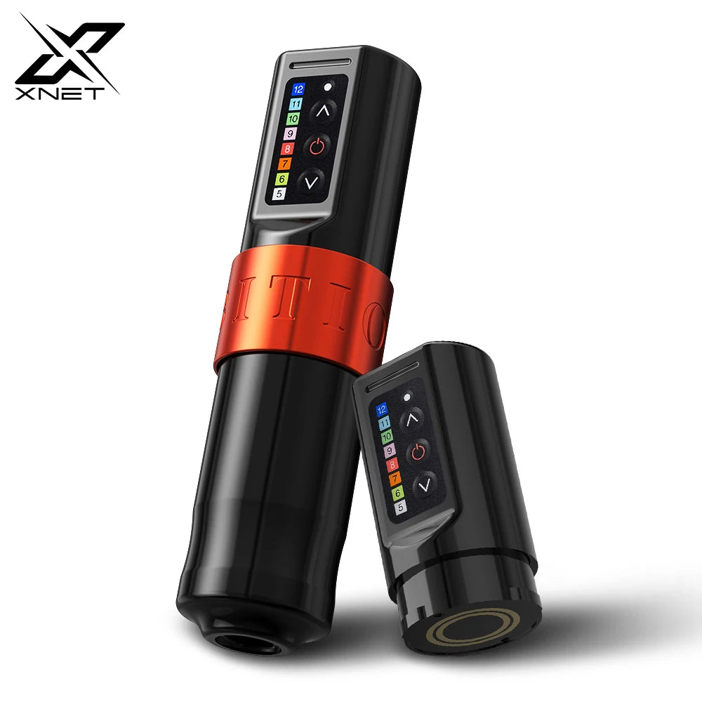 FLUX Professional Wireless Tattoo Machine Pen Strong Coreless Motor 2400 Mah Lithium Battery for Tattoo Artist