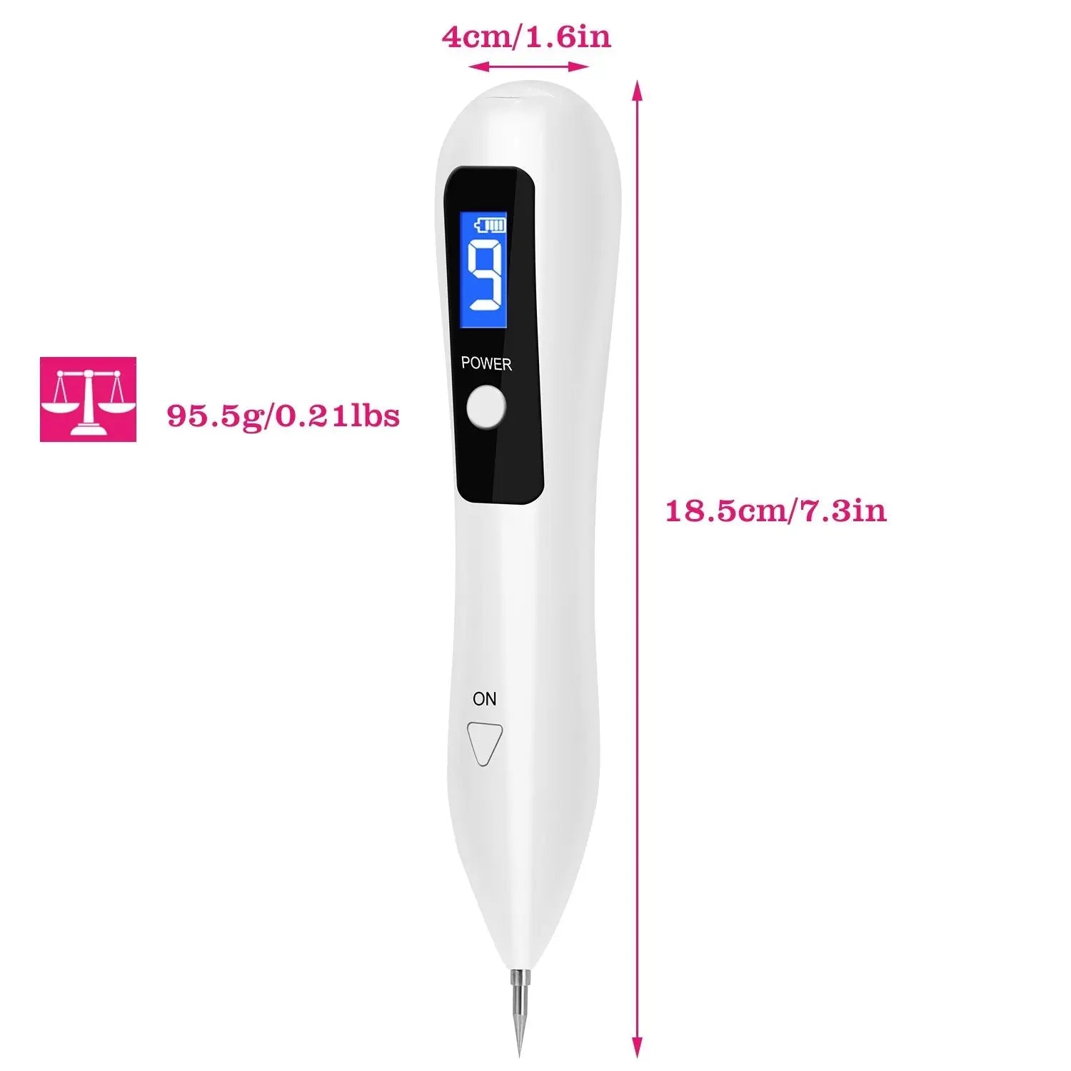 Skin Tag Repair Kit Portable Beauty Equipment Multi-Level with Home Crimson Medea