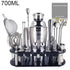 Boston Cocktail Shaker Bar Tools Wine Mixer Set Crimson Medea