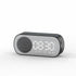 Music Alarm Clocks Mirror FM Radio LED Bluetooth Speaker Maroon Asteria