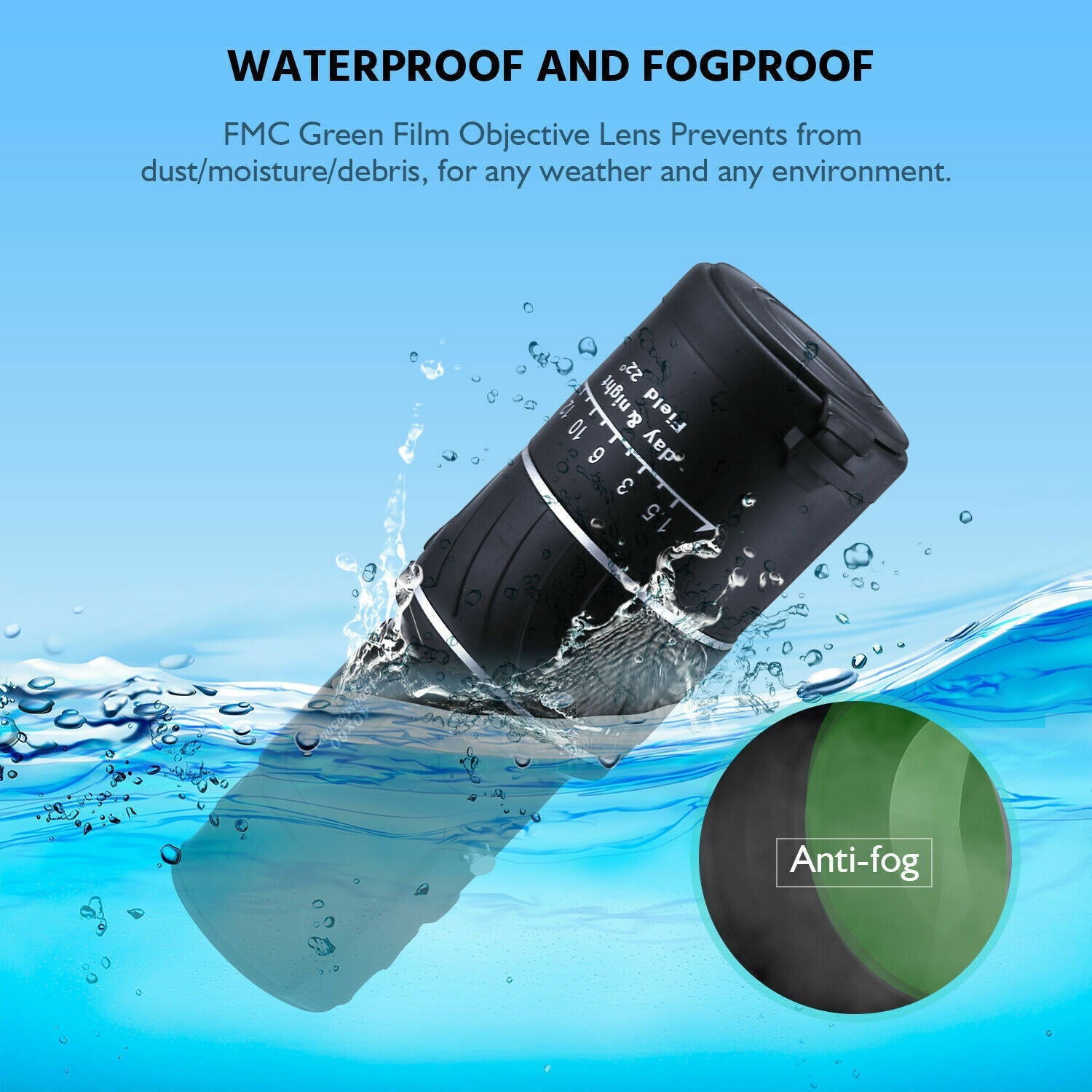 40x60 Day Night Vision HD Optical Monocular Hunting Camping Handheld Telescope Life Waterproof, Anti-Fog Monocular Suitable For Observing Nature Animals Pink Lucy