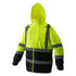High Visibility Reflective Safety Jacket Waterproof Hoodie Pink Lucy