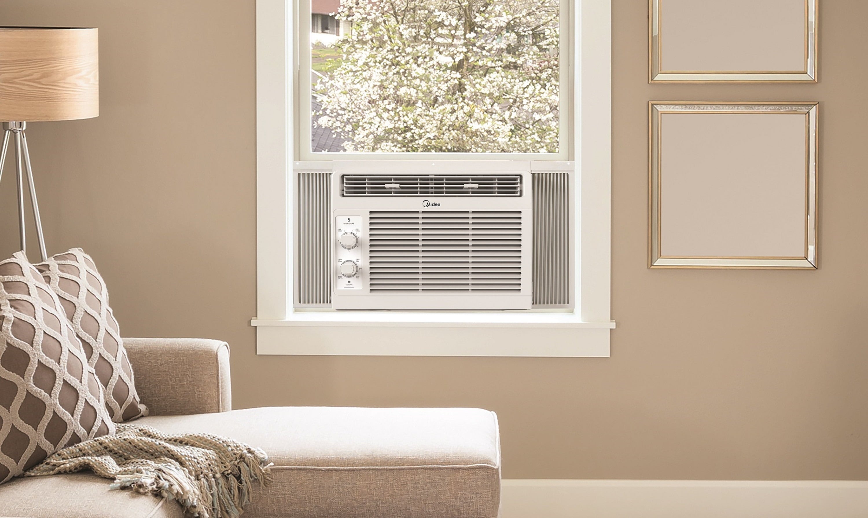 5,000 BTU Mechanical Window Air Conditioner for 150 Sq Ft, White, Model MAW05M1WWT, Brand New