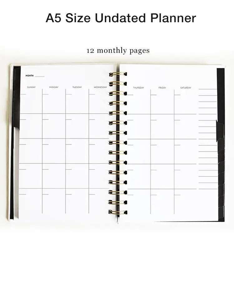 Undated Lingerie Planner Magenta Lelantos