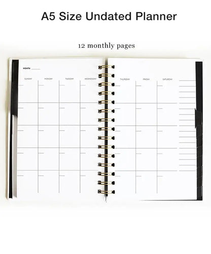 Undated Lingerie Planner Magenta Lelantos
