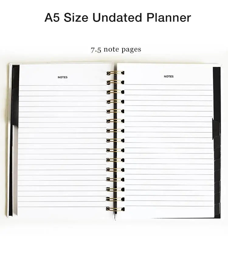Undated Lingerie Planner Magenta Lelantos