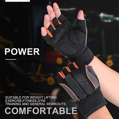Unisex Tactical Weight Lifting Gym Gloves Pink Lucy
