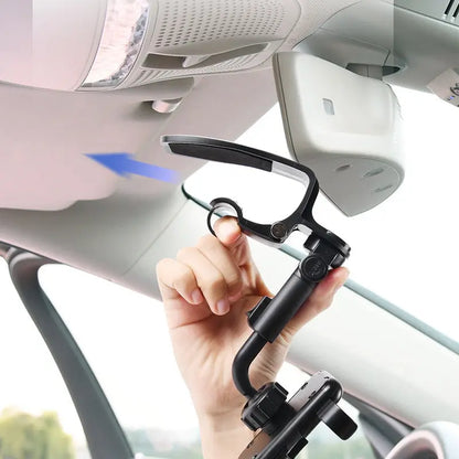 Sun Visor Chuck Car Mount Multifunctional Navigation Mount Rearview Crimson Medea