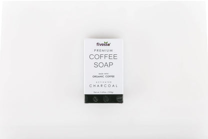 Activated Charcoal - Premium Coffee Soap Bar Violet Sycamore