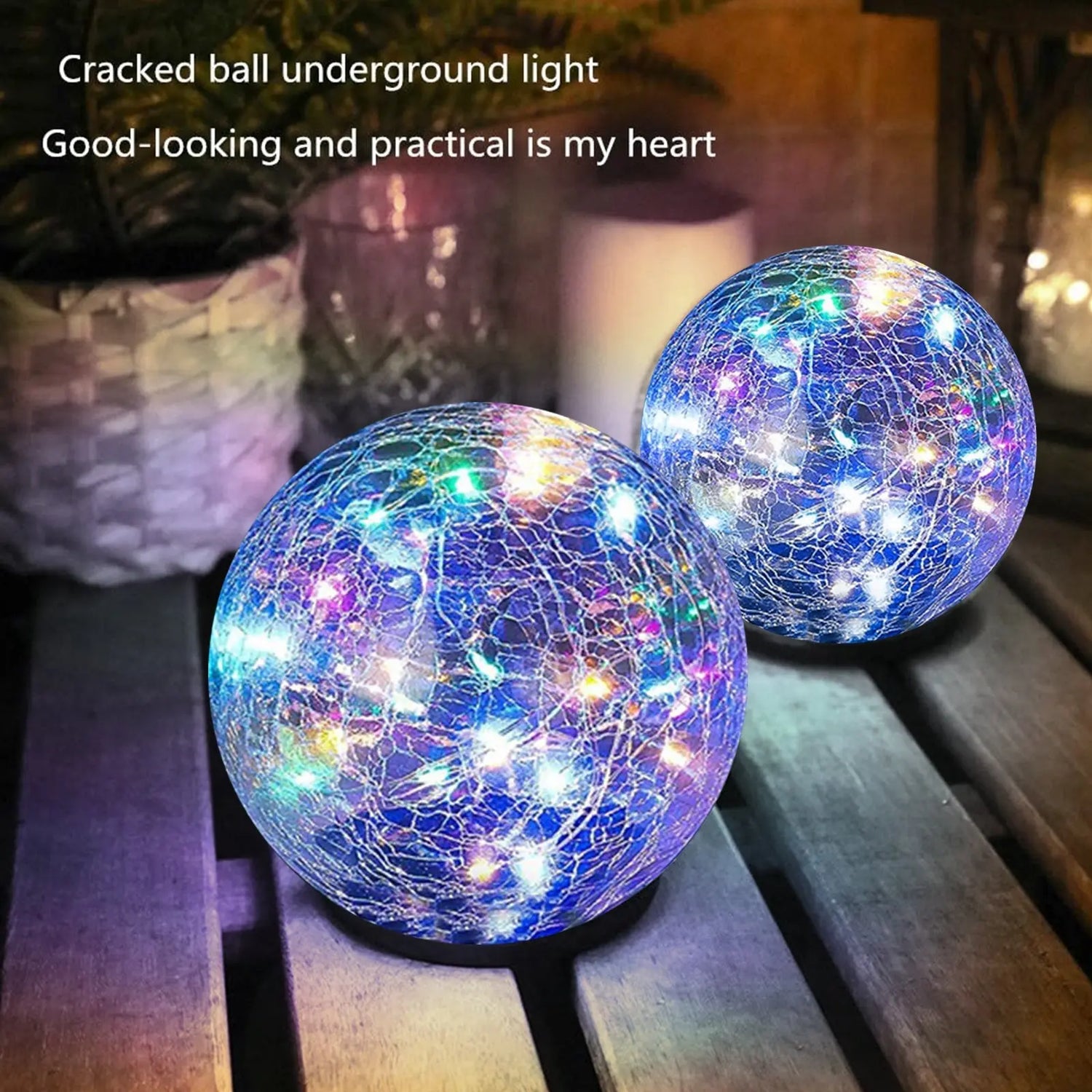 Outdoor Solar Crack Bottle 20 Light Waterproof Decoration Light Pink Iolaus