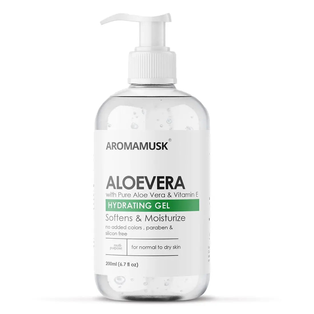 Aloe Vera Gel For Face, with Pure Aloe Vera &amp; Vitamin E for Skin and Coral Amphitryon