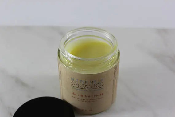 Hair &amp; Nail Mask for long hair growth and healthy White Smokey