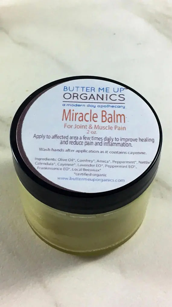 Organic Herbal pain balm for muscle and joint pain White Smokey