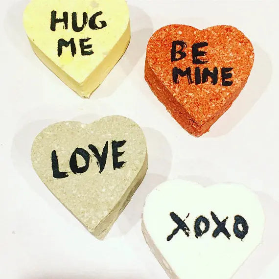 Organic bath bomb / Valentine&