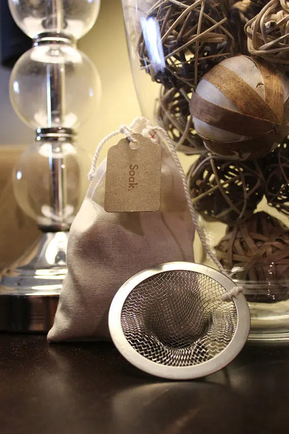 Organic Rejuvenating Bath Tea or Sachet White Smokey