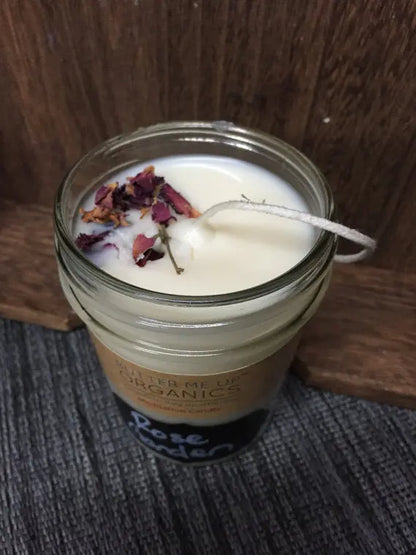 Soy Wax Essential Oil Candle Extra Long Burning White Smokey