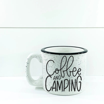Coffee And Camping Campfire Mug Byzantium Baobab
