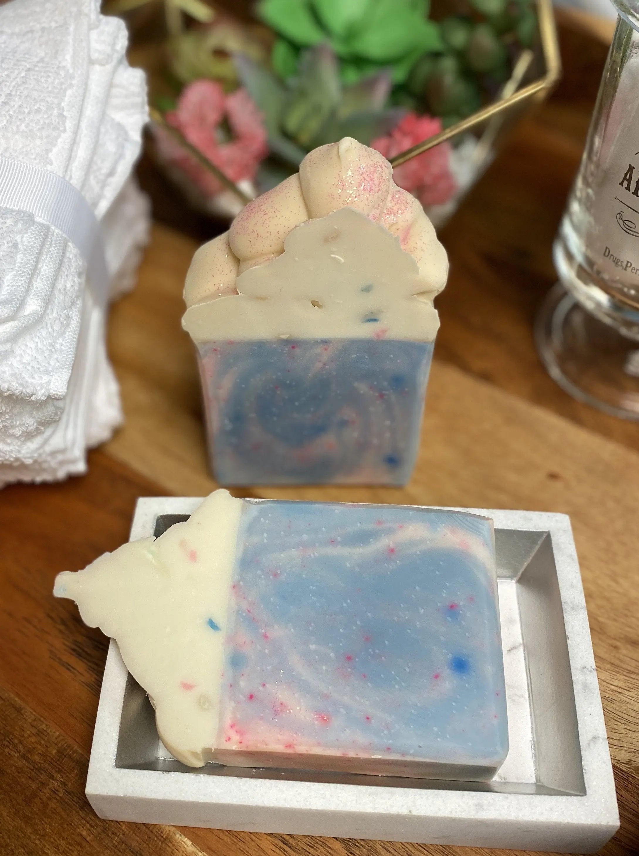 Cotton Candy Soap Mint Green Icarus